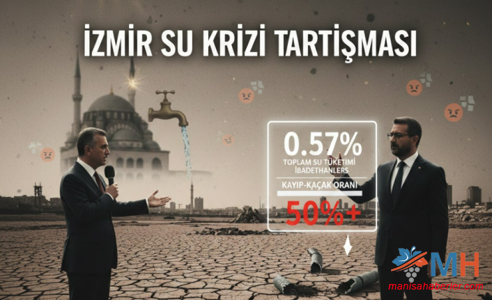 İzmir’de Su Krizi Tartışması: Kayıp-Kaçak Oranı ve İbadethaneler