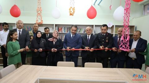 Balcıçakırı İlkokulu’na UEYM ve Yahyalı Belediyesi İş Birliğiyle Yeni Kütüphane Kazandırıldı