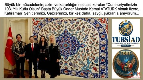 Cumhuriyetimizin 103. Yılı Londra Büyükelçiliği'nde Coşkuyla Kutlandı: TUBSİAD ve Turan Basın Teşkilatı Temsil Edildi